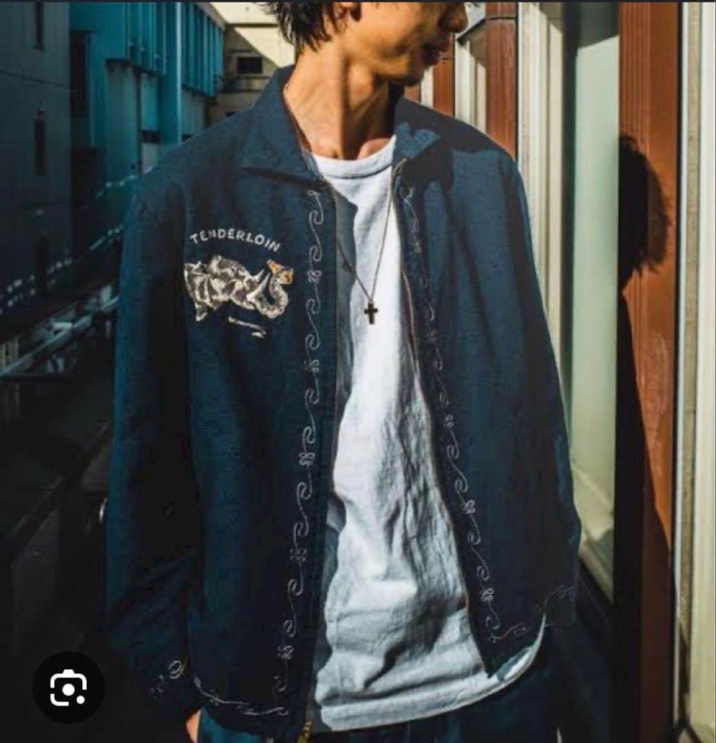 希少品　TENDERLOIN T-SOUVENIR JKT M Blue