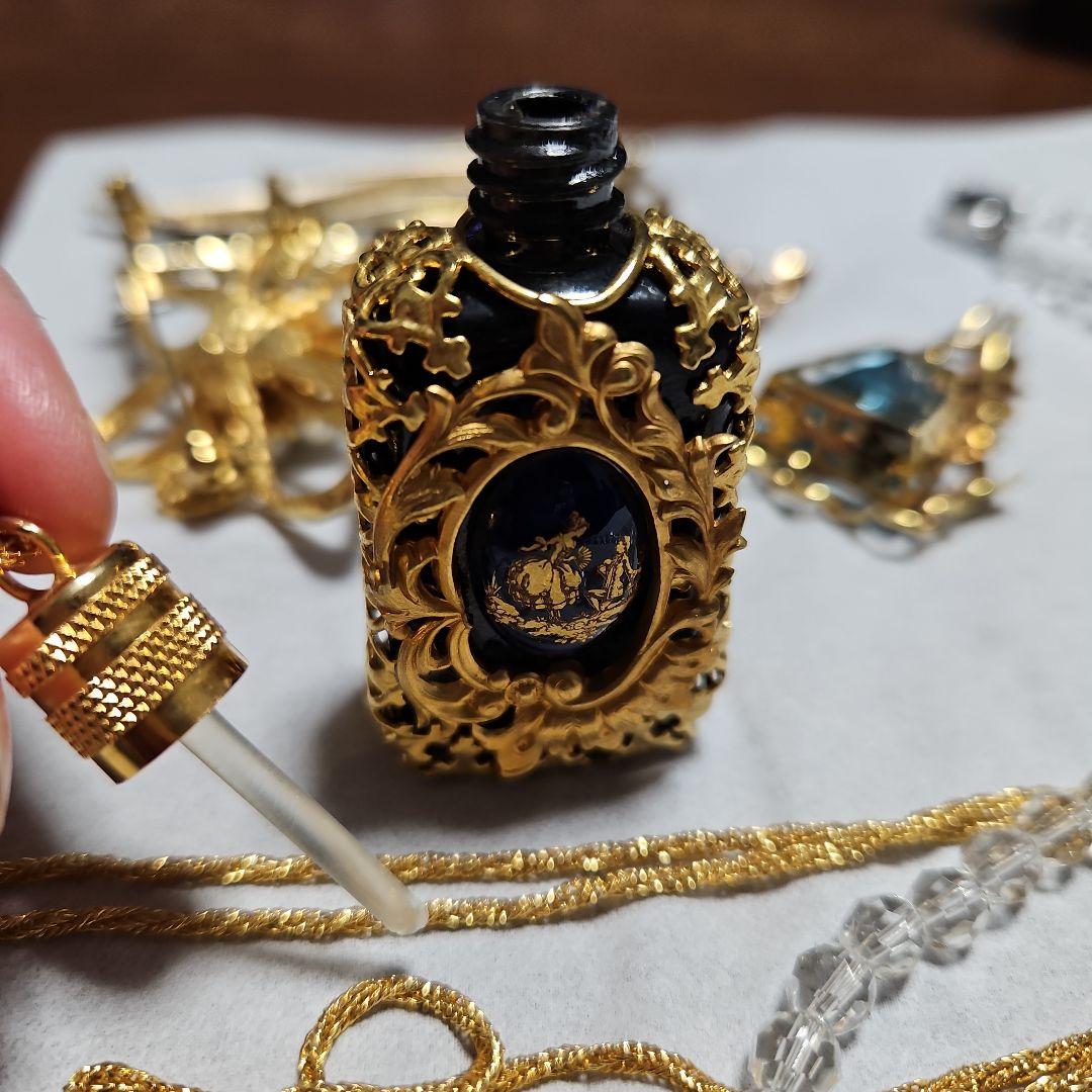 ヴィンテージ　ブローチ　トップ　ネックレス