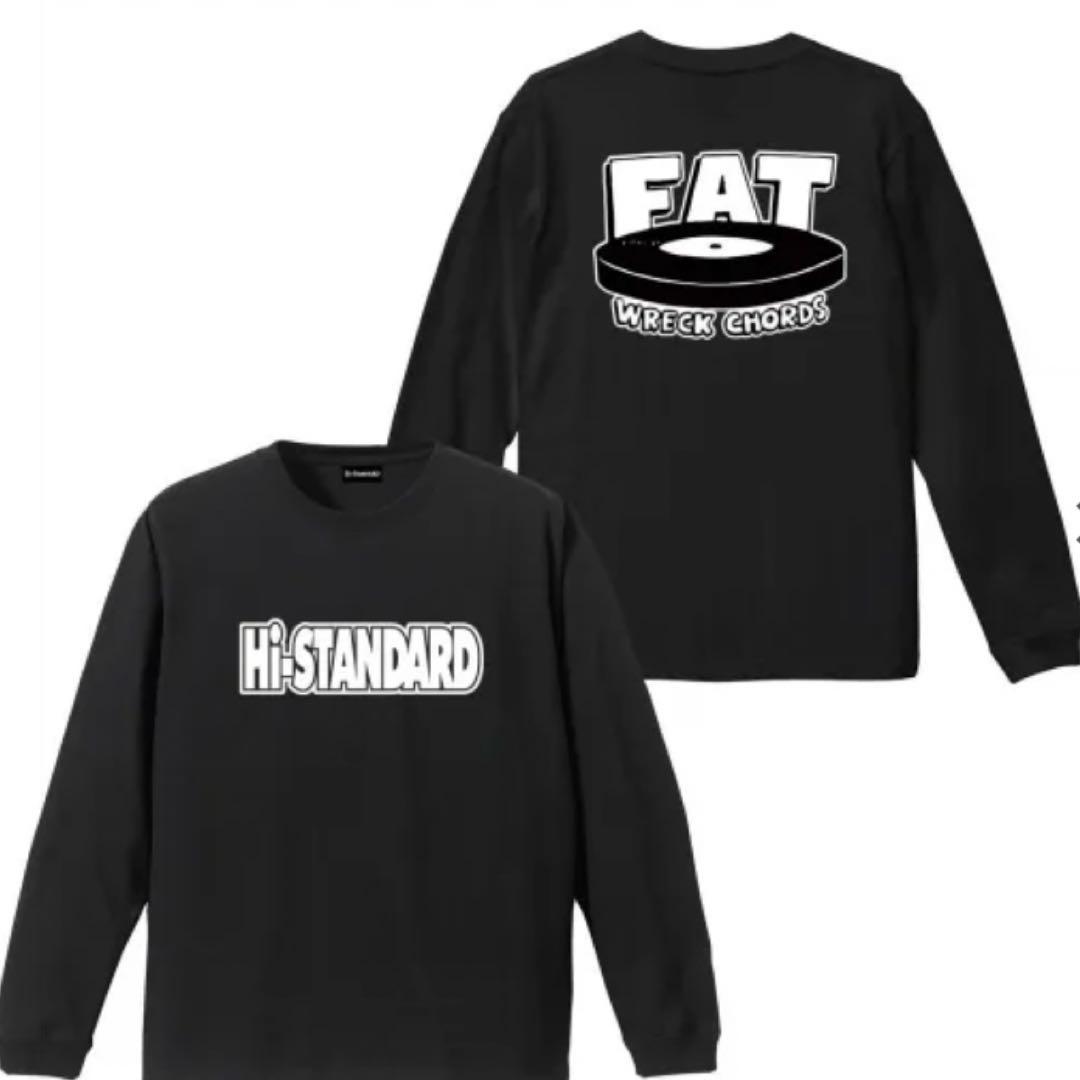 Hi-STANDARD ハイスタ FAT L/S T-shirt XXL