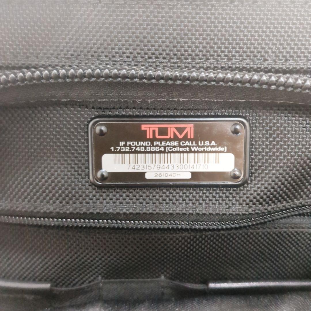 【良品】TUMI　トゥミ　26104DH　2way　キャリーバッグ　機内可
