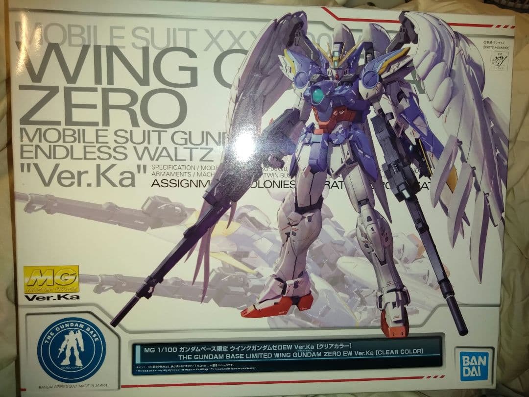 MG ウイングガンダムゼロ (EW版) Ver.Ka クリアカラー