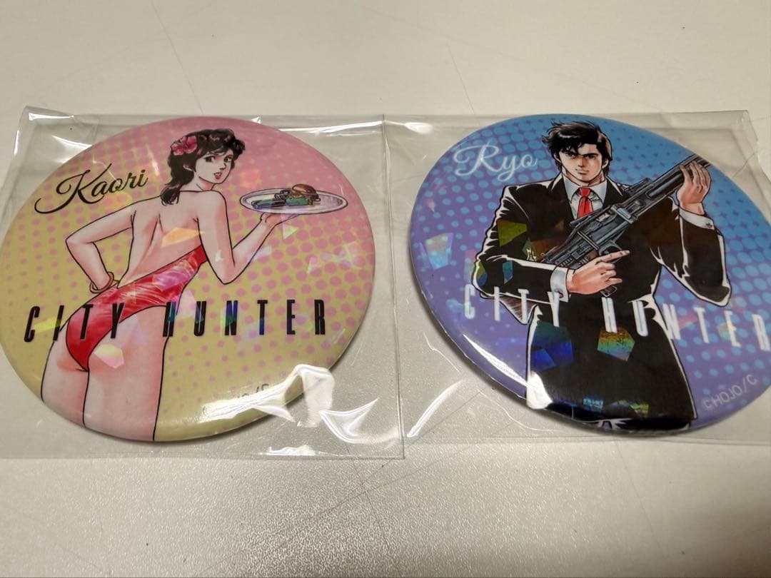 シティーハンター　缶バッジ