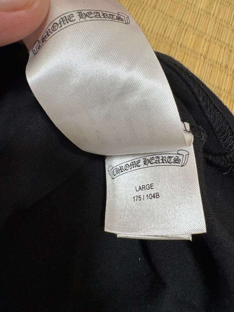 初期Chrome Hearts バックプリント Tシャツ Lサイズ