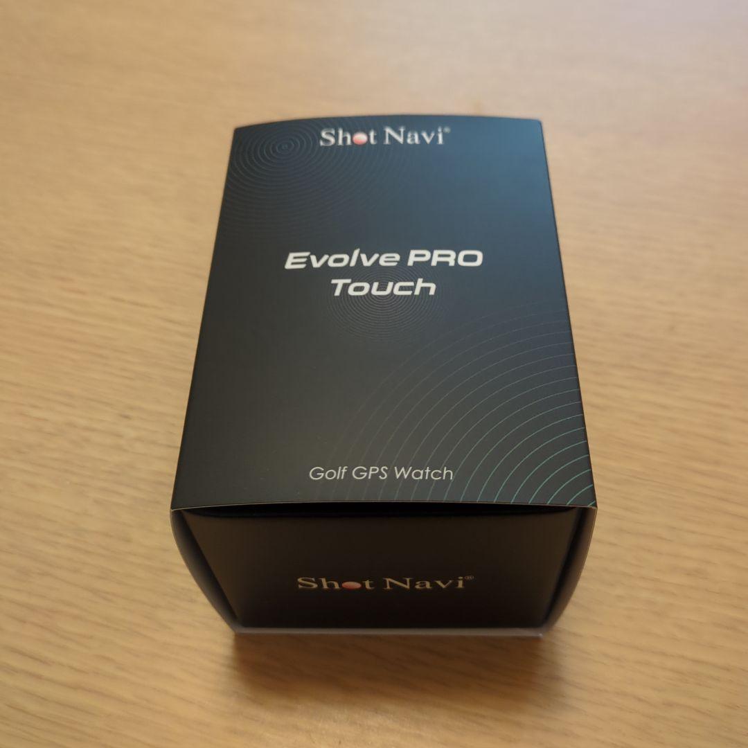 Shot Navi Evolve PRO Touchブラック　GPSウオッチ