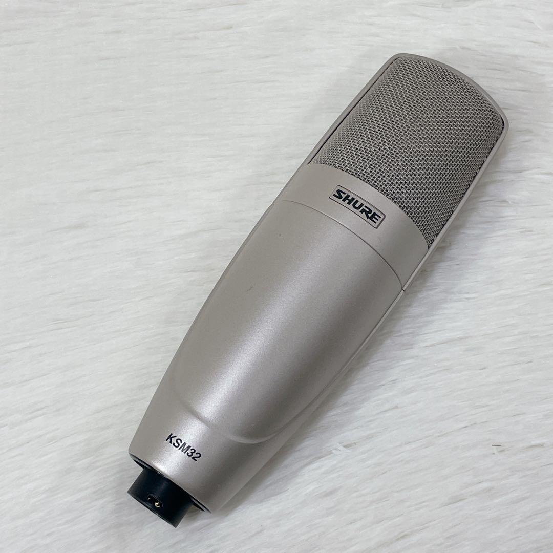 希少【美品】SHURE コンデンサーマイク【KSM32】②