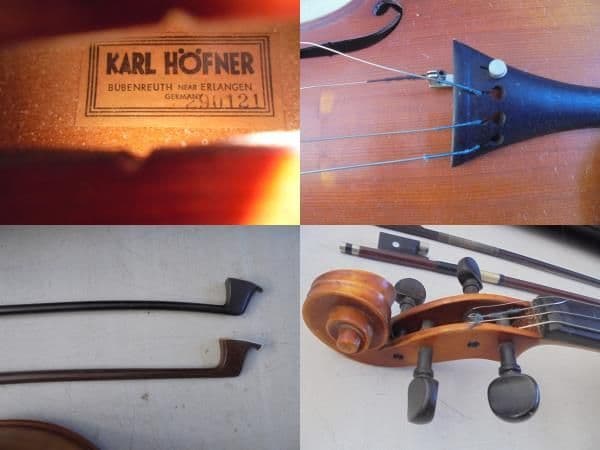 AKa6797　KARL　HOFNER　カールヘフナー　バイオリンGERMANY