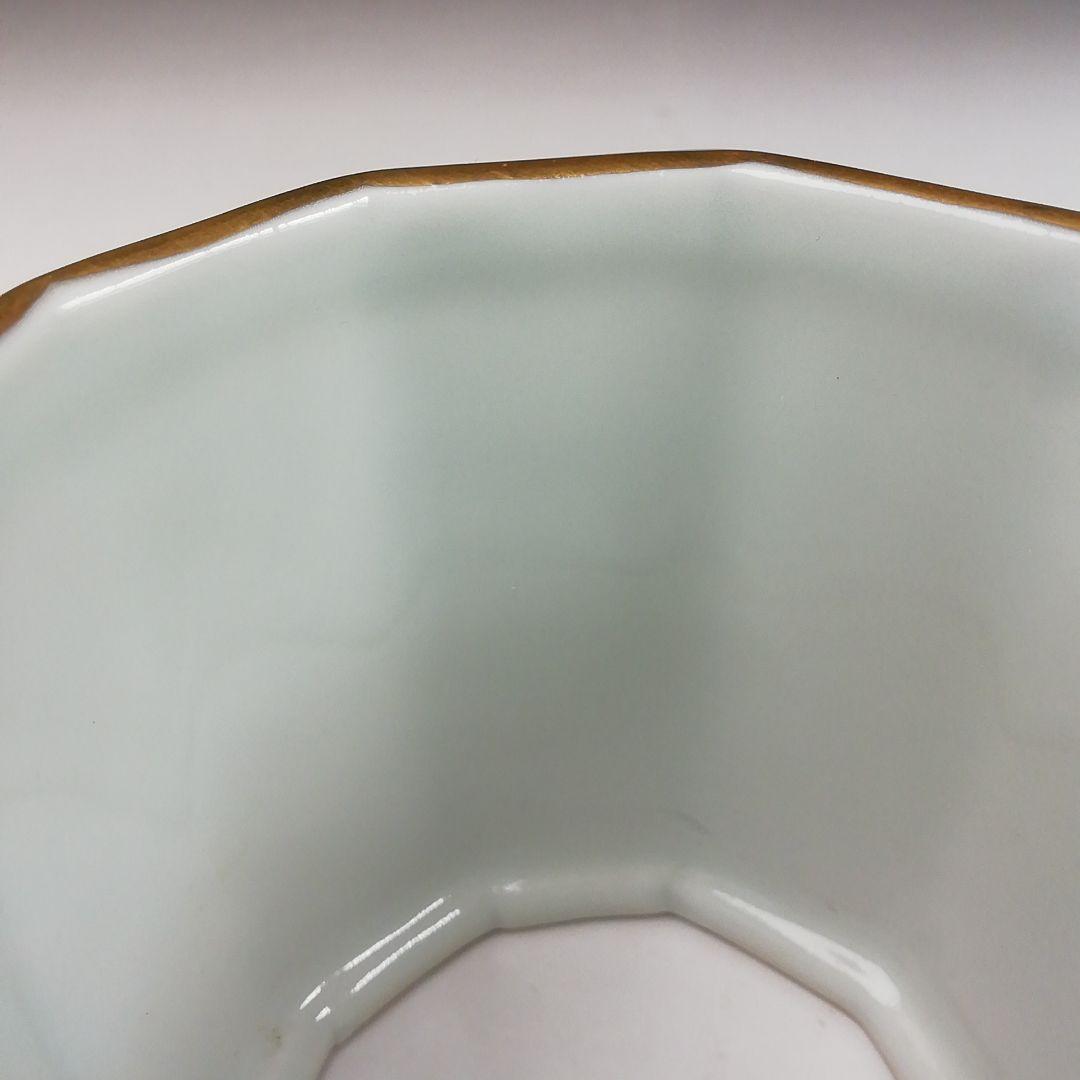 Ｔ８９７　蓋置　『染付　芒の絵』『高野昭阿弥 造』　共箱　茶道具