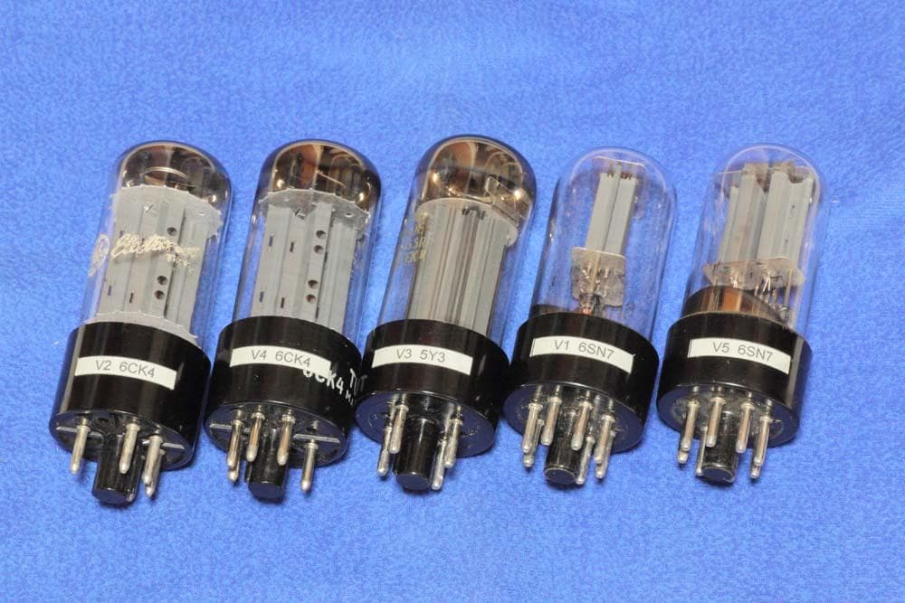 ３極パワー管 6CK4 ステレオパワーアンプ 動作品