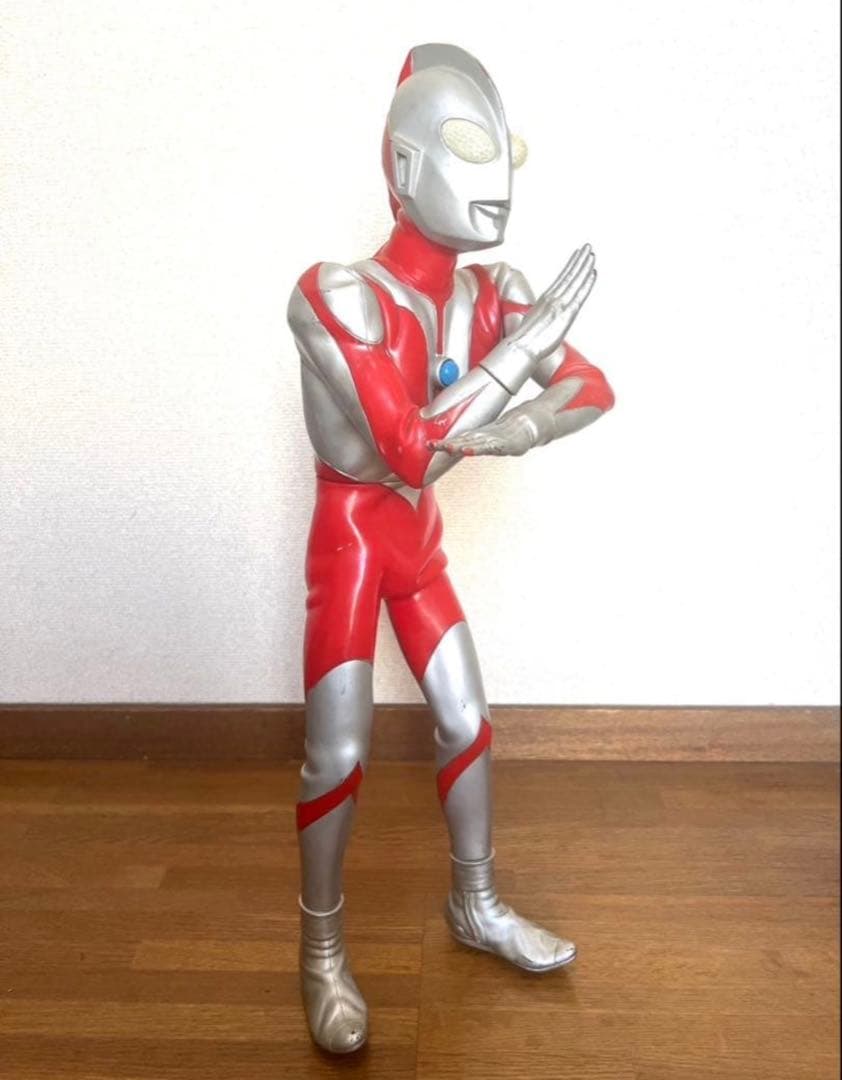 バンダイ ウルトラマン 特大 ソフビ 高さ65㌢ （ポピー ブルマァク