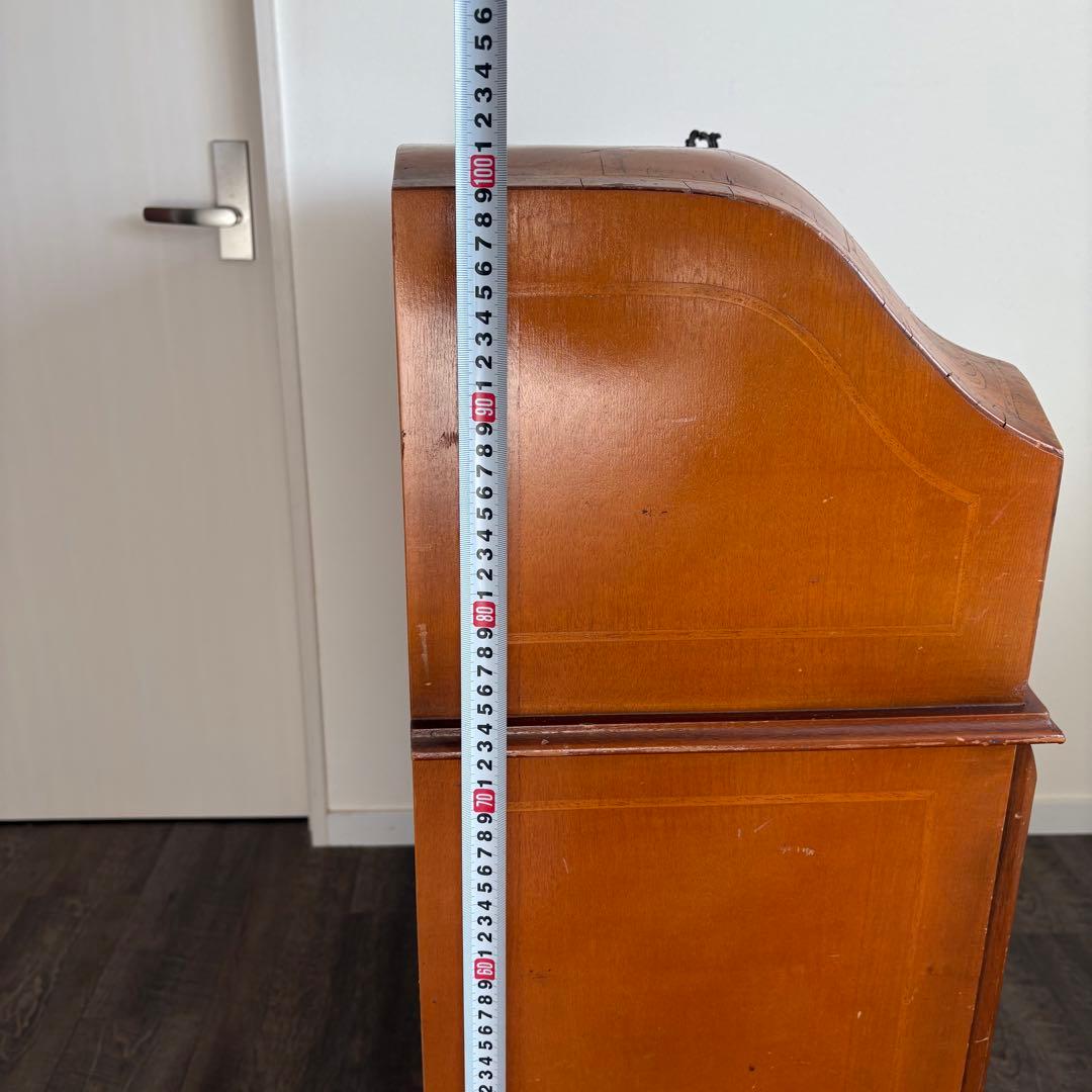 ヴィンテージ　イタリア製　ライティングビューロー　チェスト