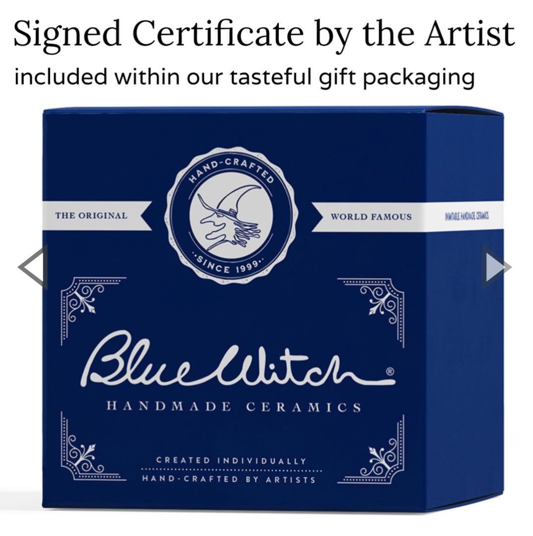 希少/里親募集✴︎Blue witch フレンチブルドッグマグカップ