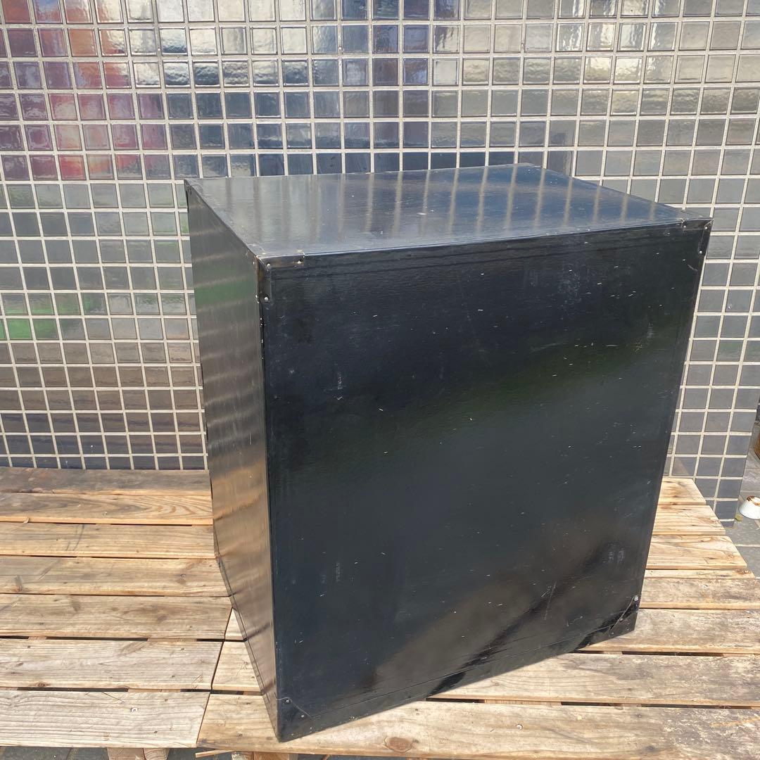 昭和レトロ 箪笥 漆塗り 小引き出し 時代物 チェスト 骨董品 古道具 和家具