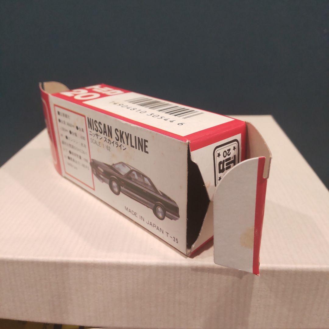 当時物トミカ NISSAN SKYLINE （赤 R31）
