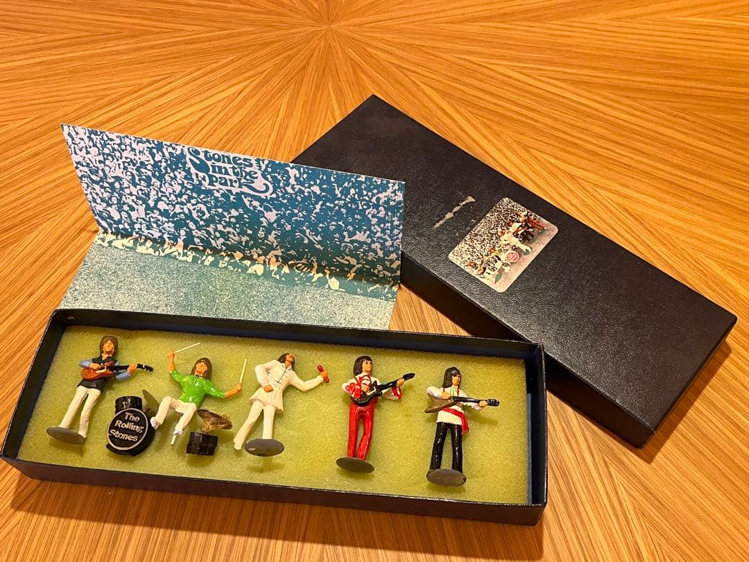 ザ・ローリング・ストーンズ アンティークフィギュアセット　ハイドパークコンサート