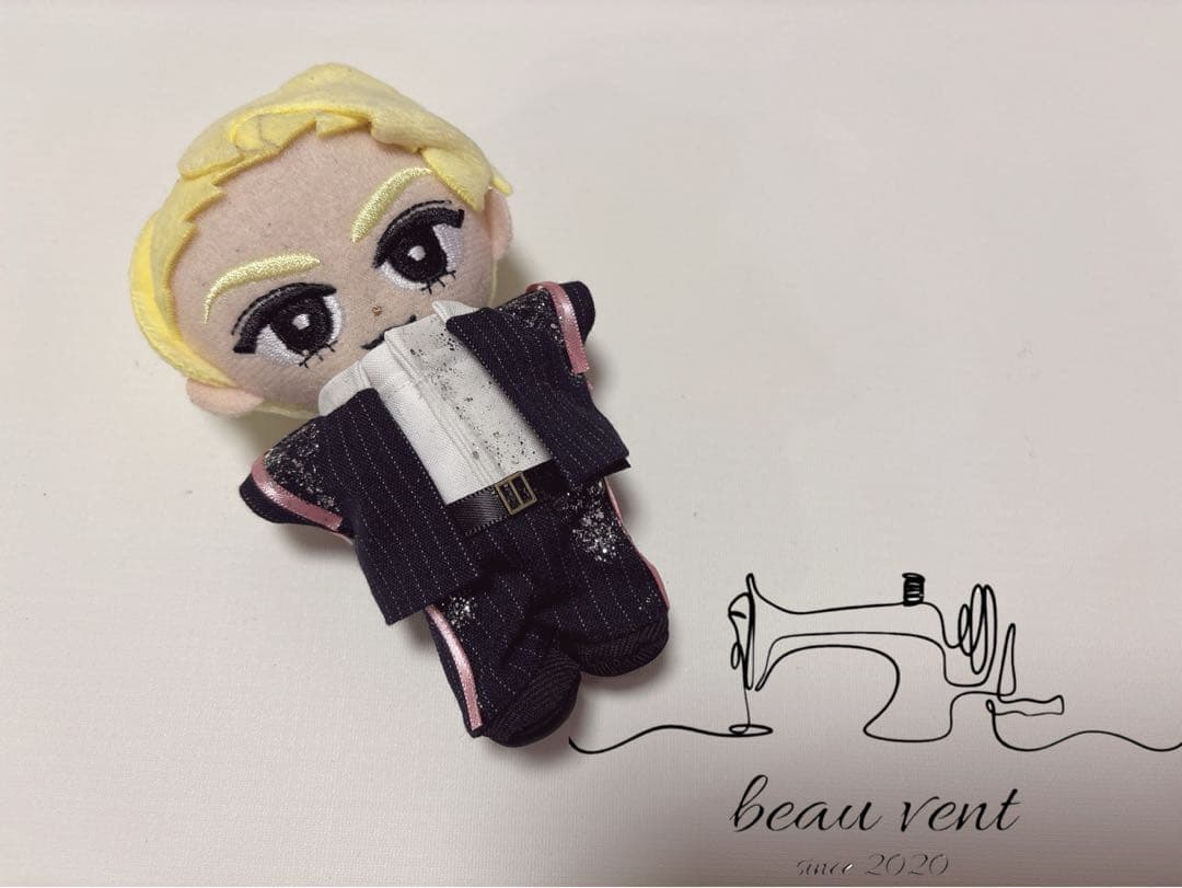 すのチル服　BIGすのチルとおそろいネイビースーツ　すのチル