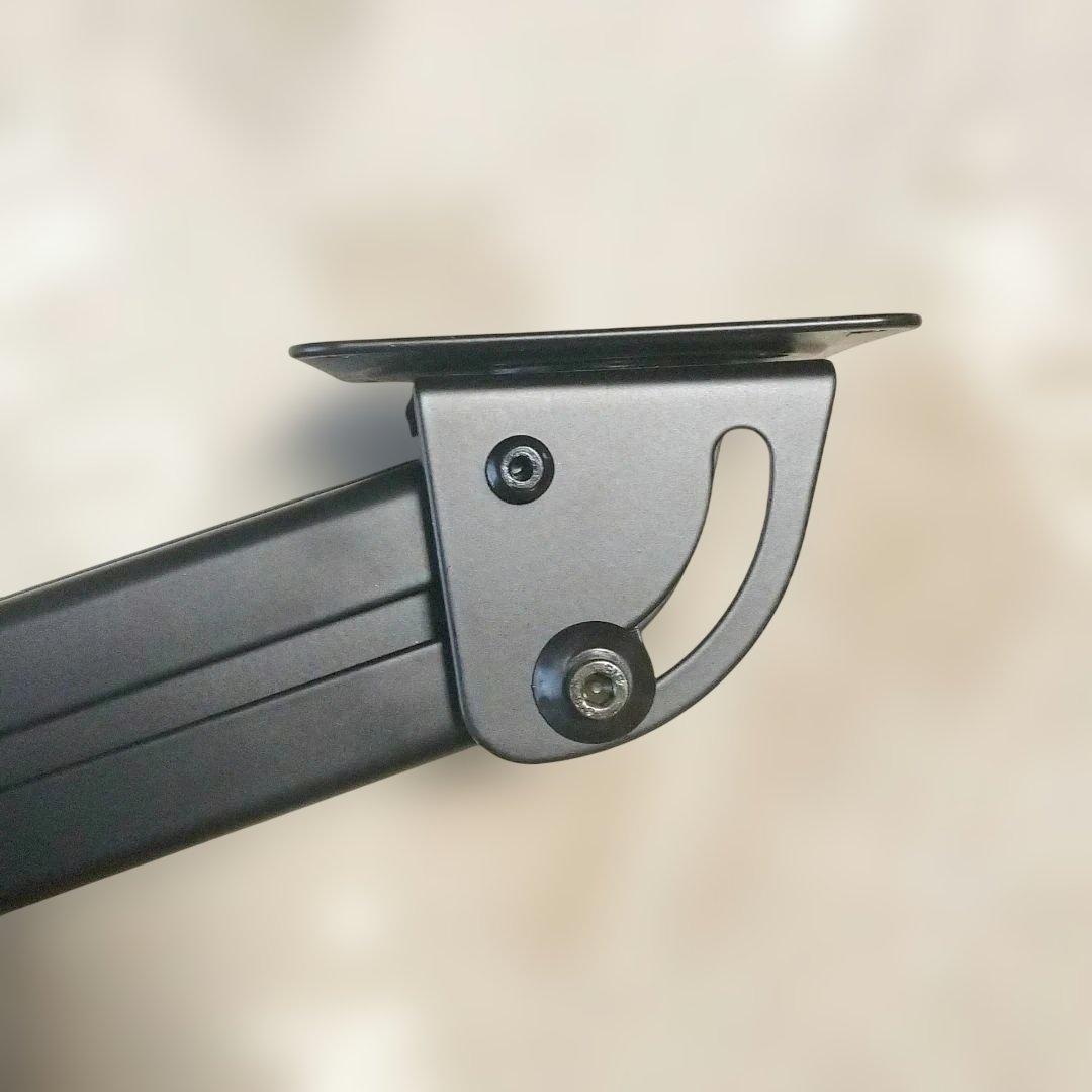 iPad盗難防止セキュリティスタンド ロック 360度回転 ブラック