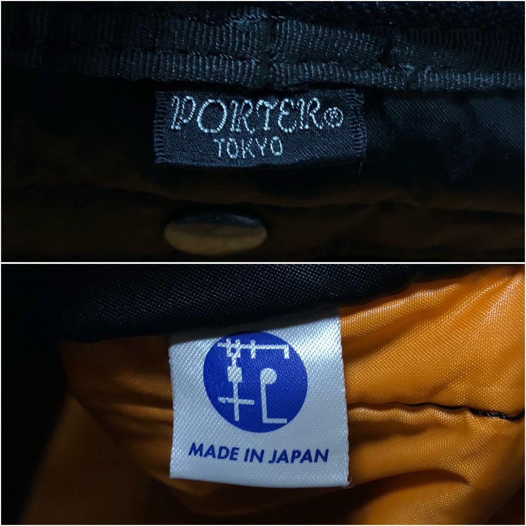 美品✨ポーター タンカー シュートヘルメットL ブラック A4可 吉田カバン