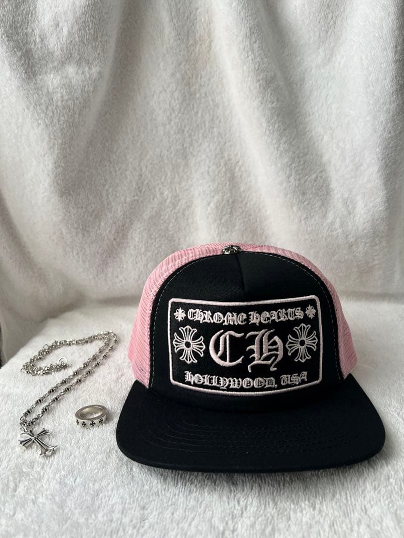 帽子 CHROME HEARTS Hollywood Trucker Hat