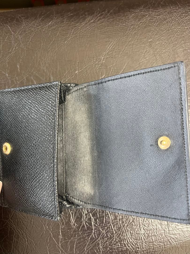 Dior CDロゴ ブラック 三つ折り財布