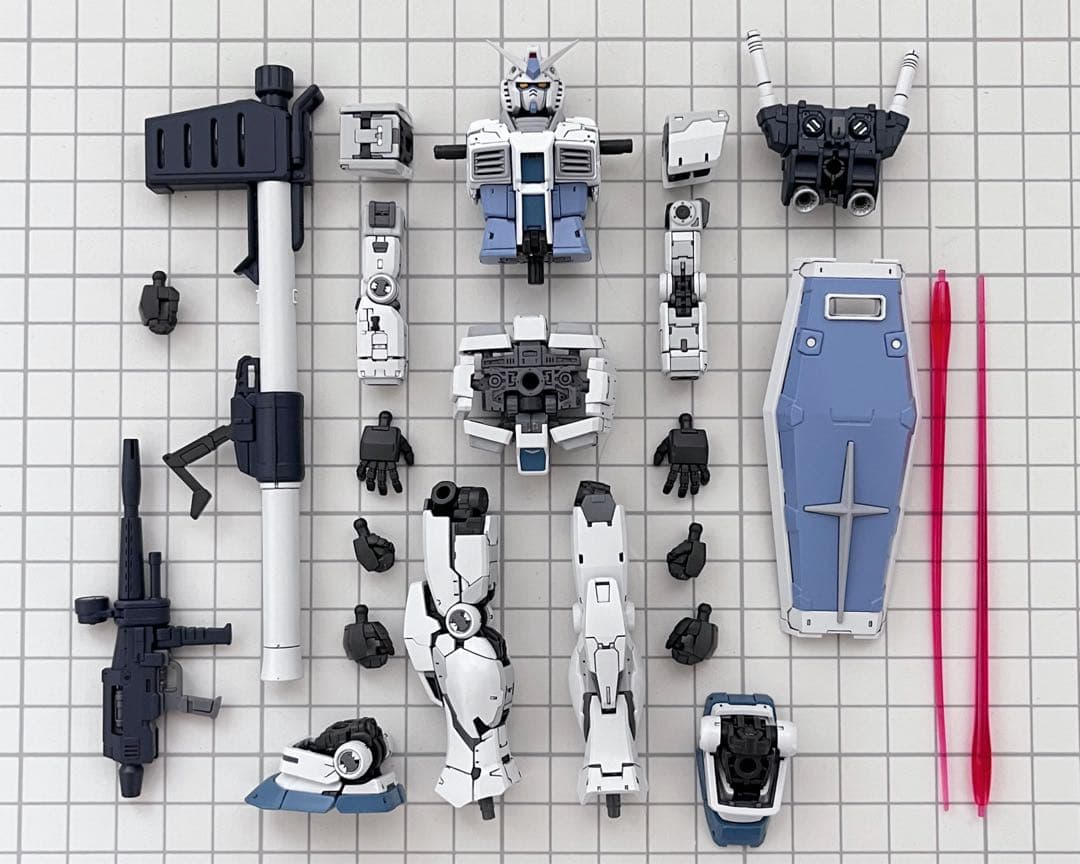 RG 1/144 ガンダム　塗装済み