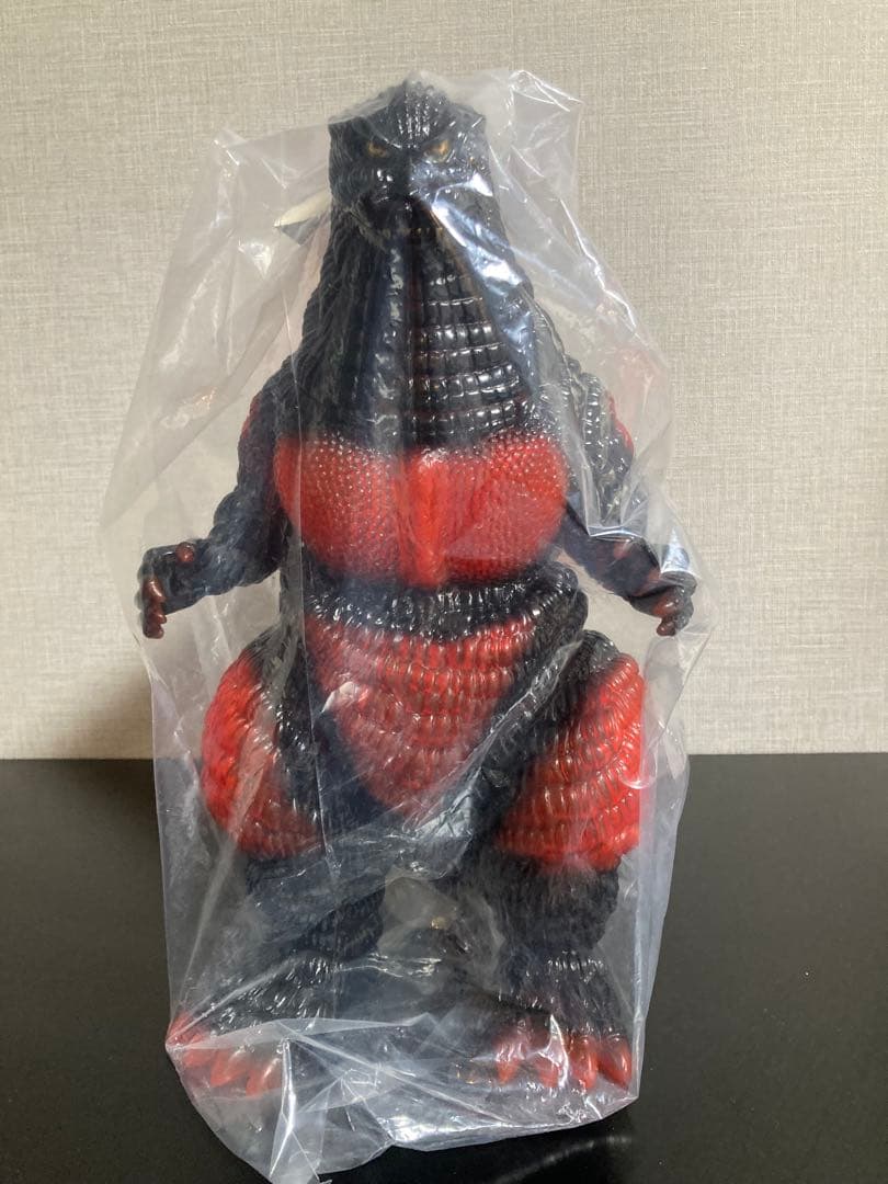マーミット バイナルウォーズ ジャイアントゴジラ　デスゴジ　クリアレッド ソフビ
