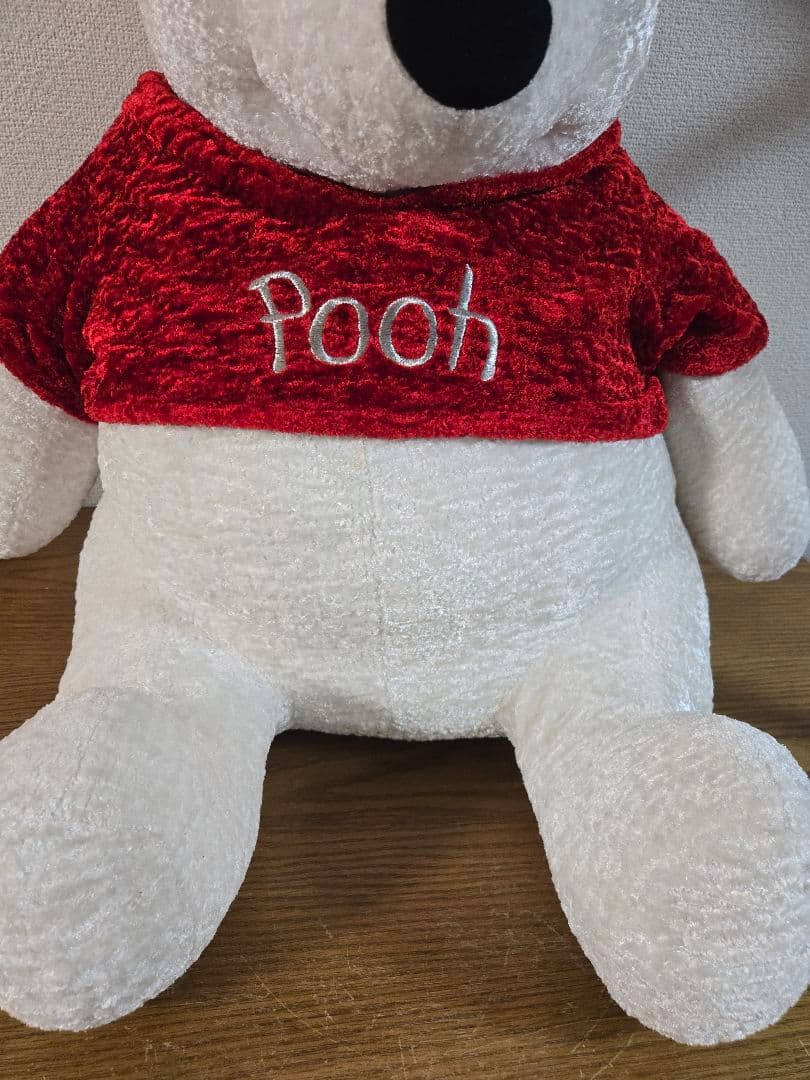 くまのプーさん　巨大ぬいぐるみホワイトプー　最終値下げ