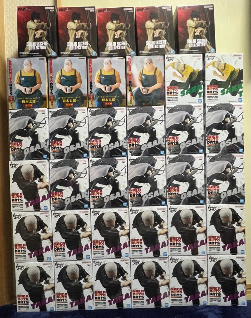 SAKAMOTODAYS VIBRATIONSTARS フィギュア35体