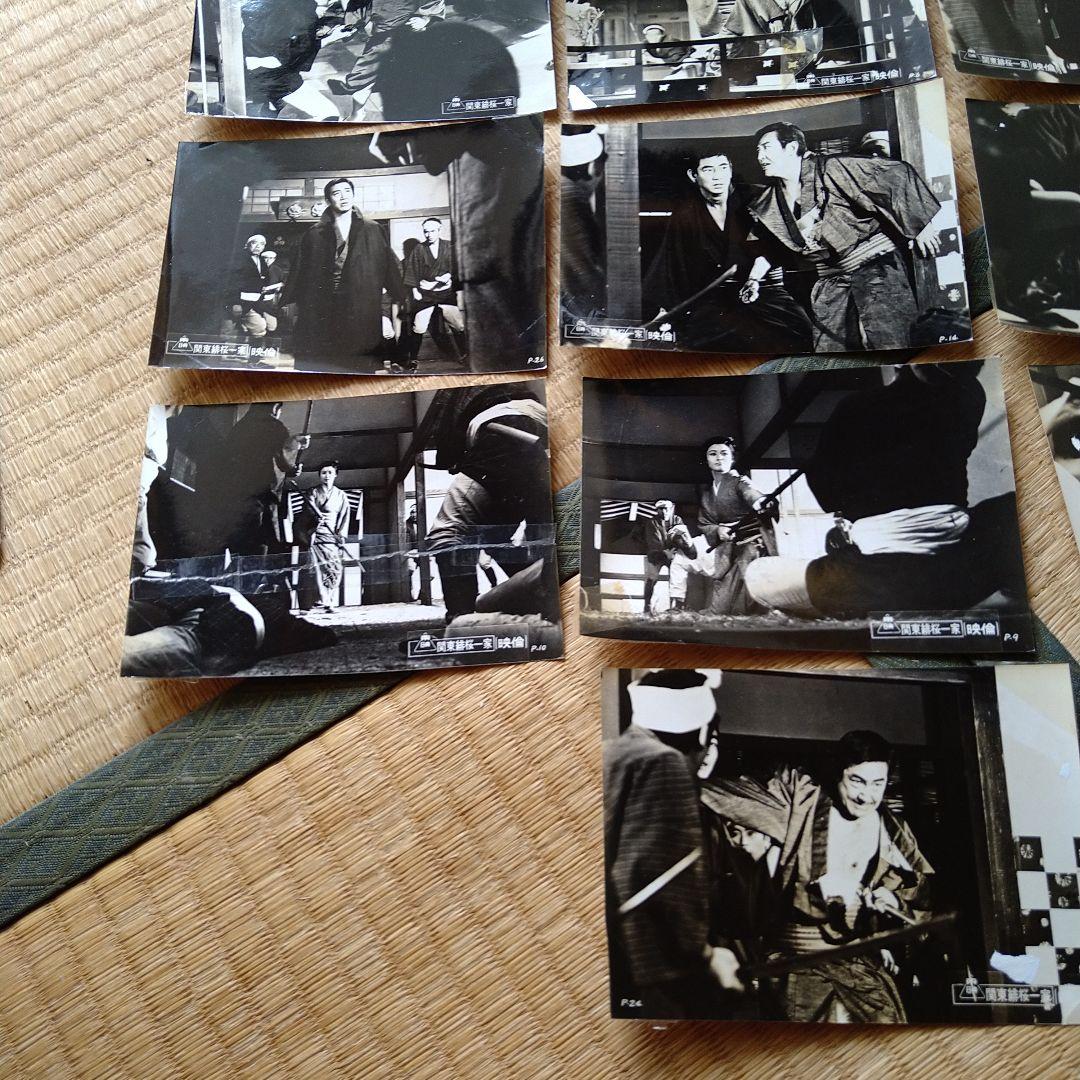 藤純子 関東緋桜一家 スチール写真 18枚セット 東映 高倉健 貴重品