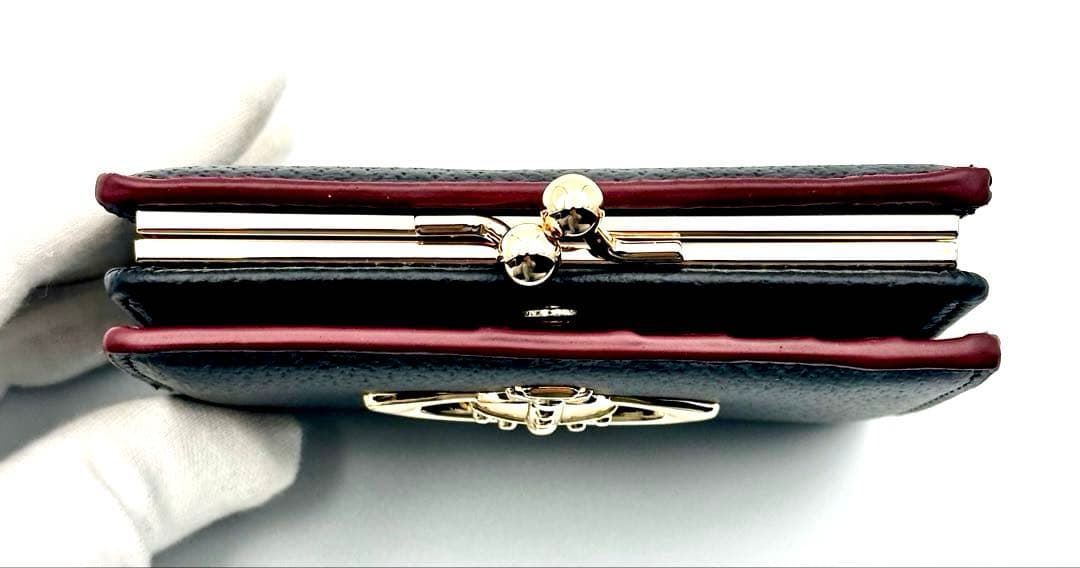 【最新✦新品】Vivienne Westwood ２つ折り財布 ブラック 黒