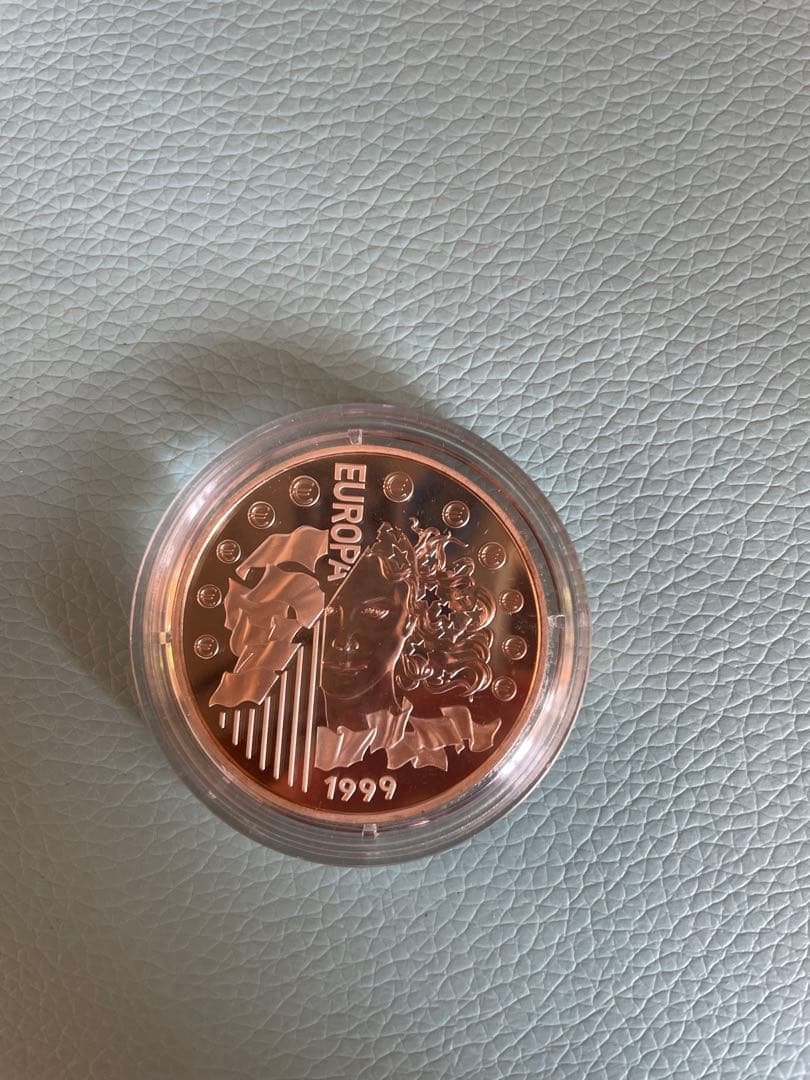 1999年 EU設立記念 銀貨 Monnaie de Paris パリ造幣局