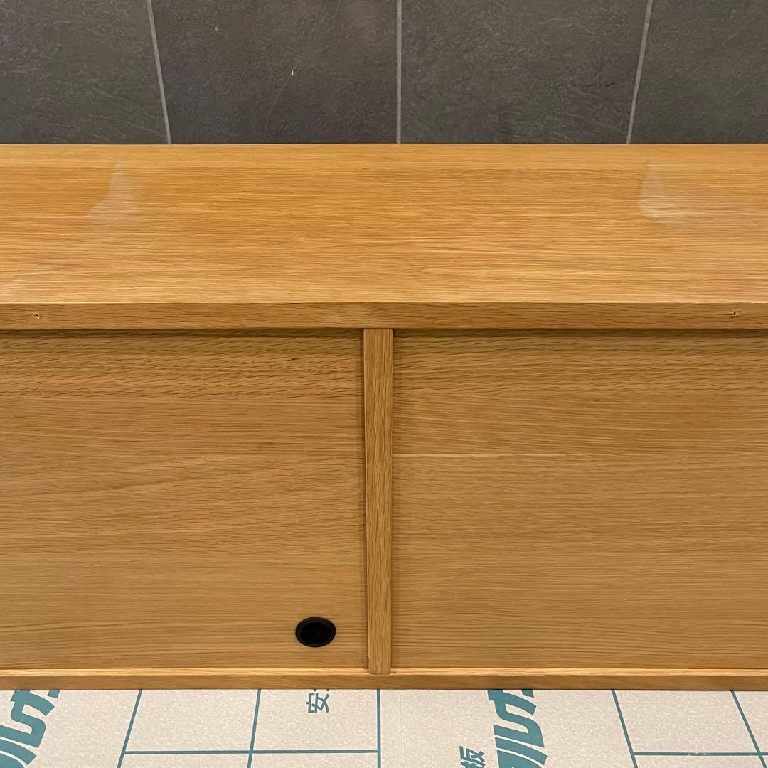 無印良品 スタッキングキャビネット テレビボード オーク材