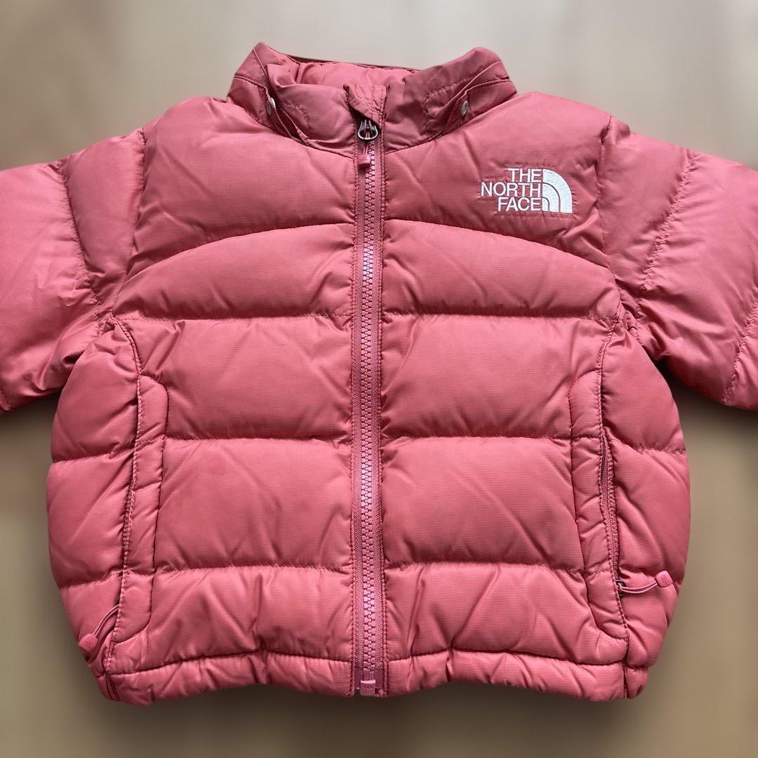 THE NORTH FACE ダウンジャケット 90cm アコンカグア ピンク