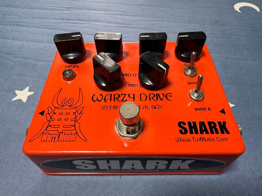 SHARK WARZY DRIVE ギターエフェクター