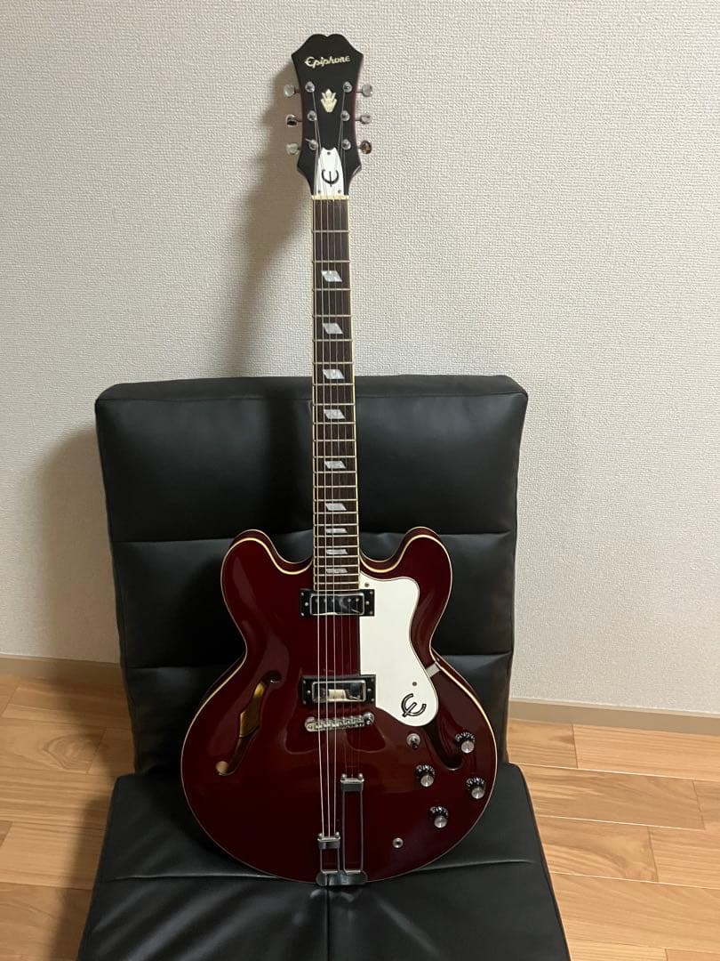 エピフォン RIVIERA 2006年製 クラウンインレイ