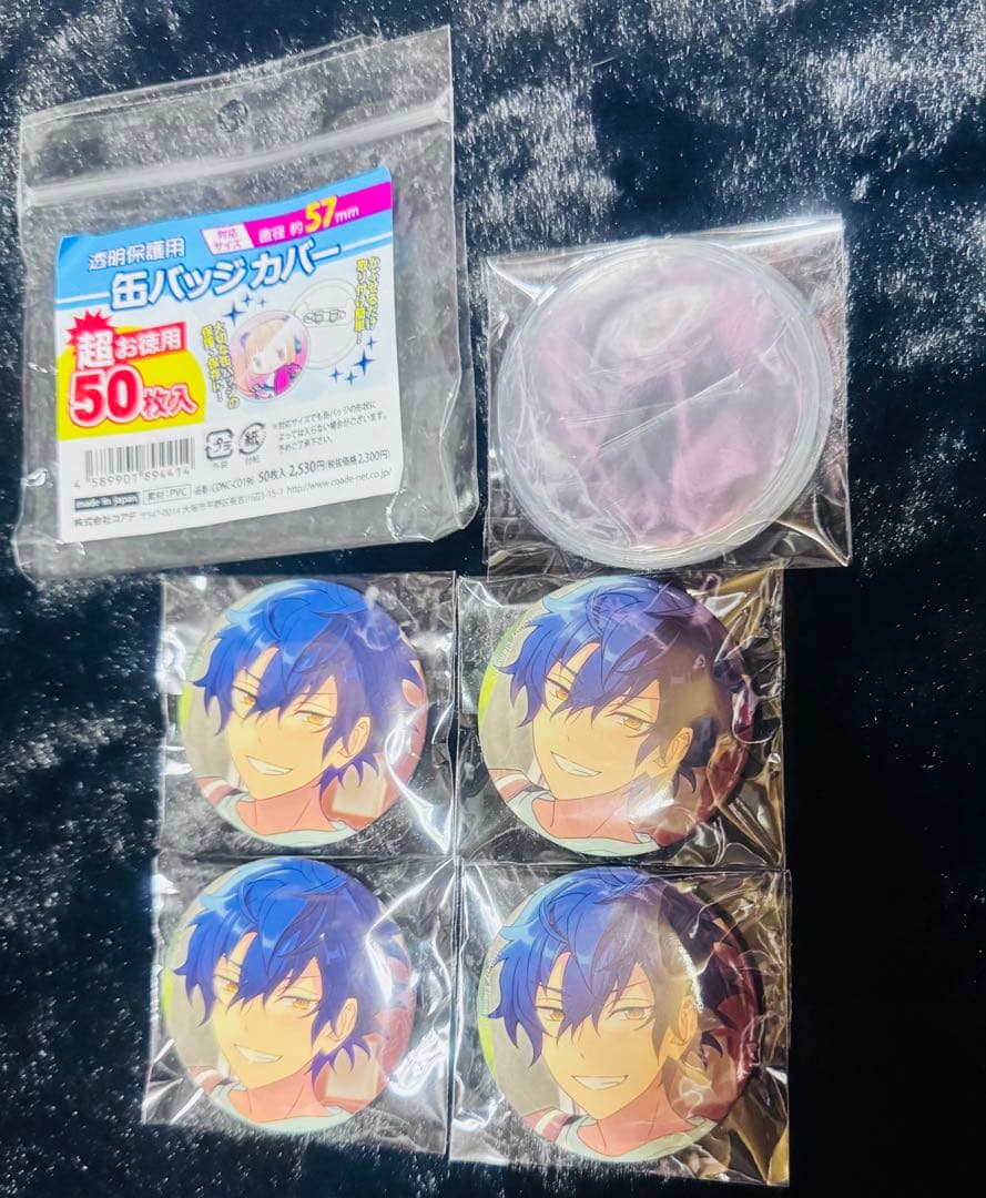 漣ジュン 七種茨 缶バッジ まとめ売り