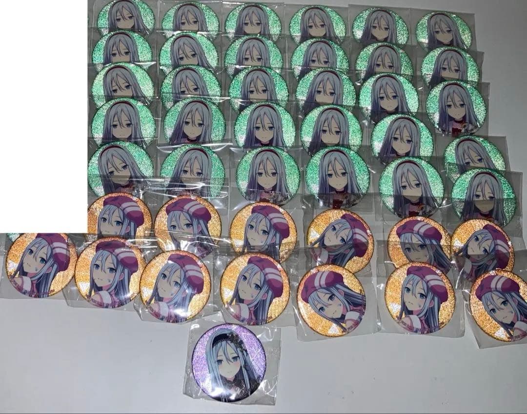 プロセカ 宵崎奏 カラパレ特典 グリッター缶バッジ 44点 まとめうり 星2
