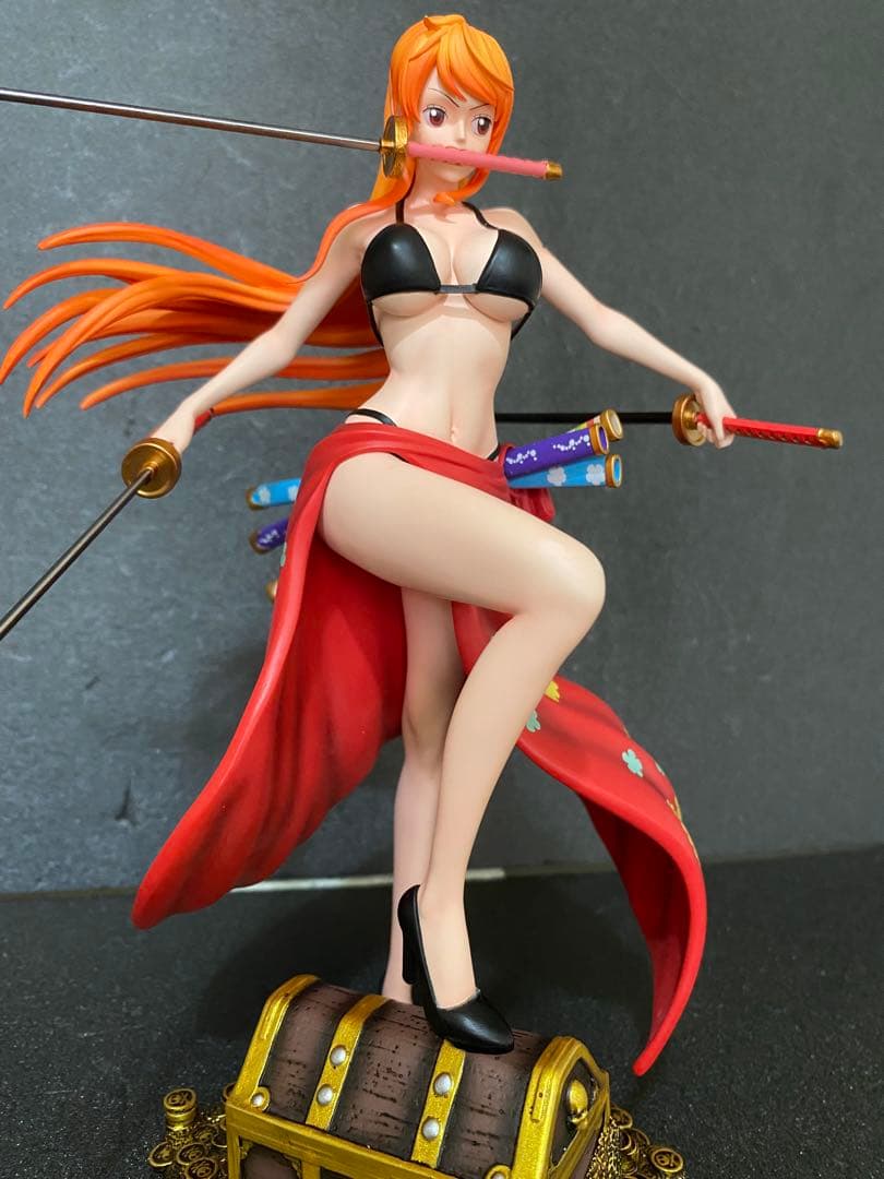 ワンピース ナミ フィギュア　ガレージキット　3刀流　限定品　期間限定価格