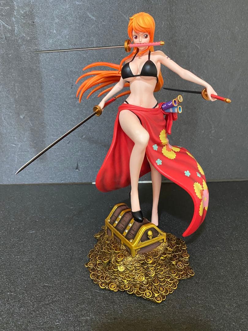 ワンピース ナミ フィギュア　ガレージキット　3刀流　限定品　期間限定価格