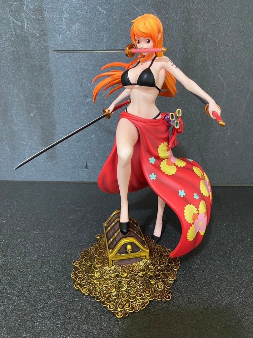 ワンピース ナミ フィギュア　ガレージキット　3刀流　限定品　期間限定価格