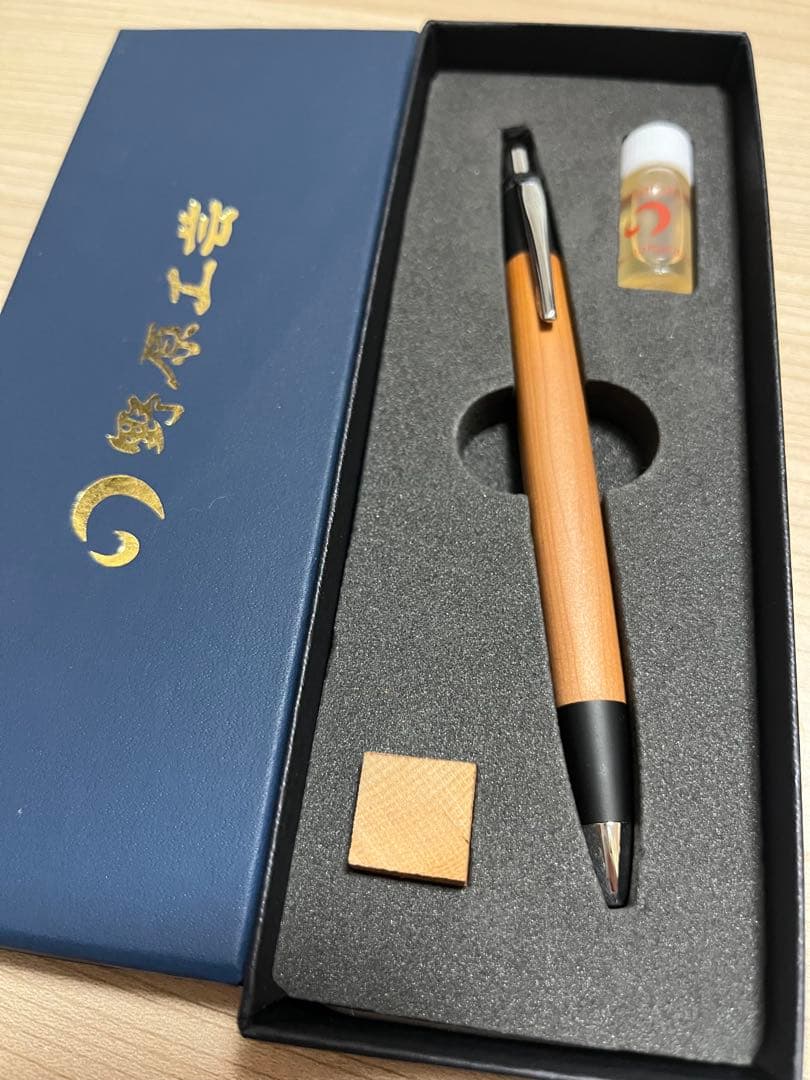 野原工芸 新型シャープペンシル　シルバークリップ　イチイ