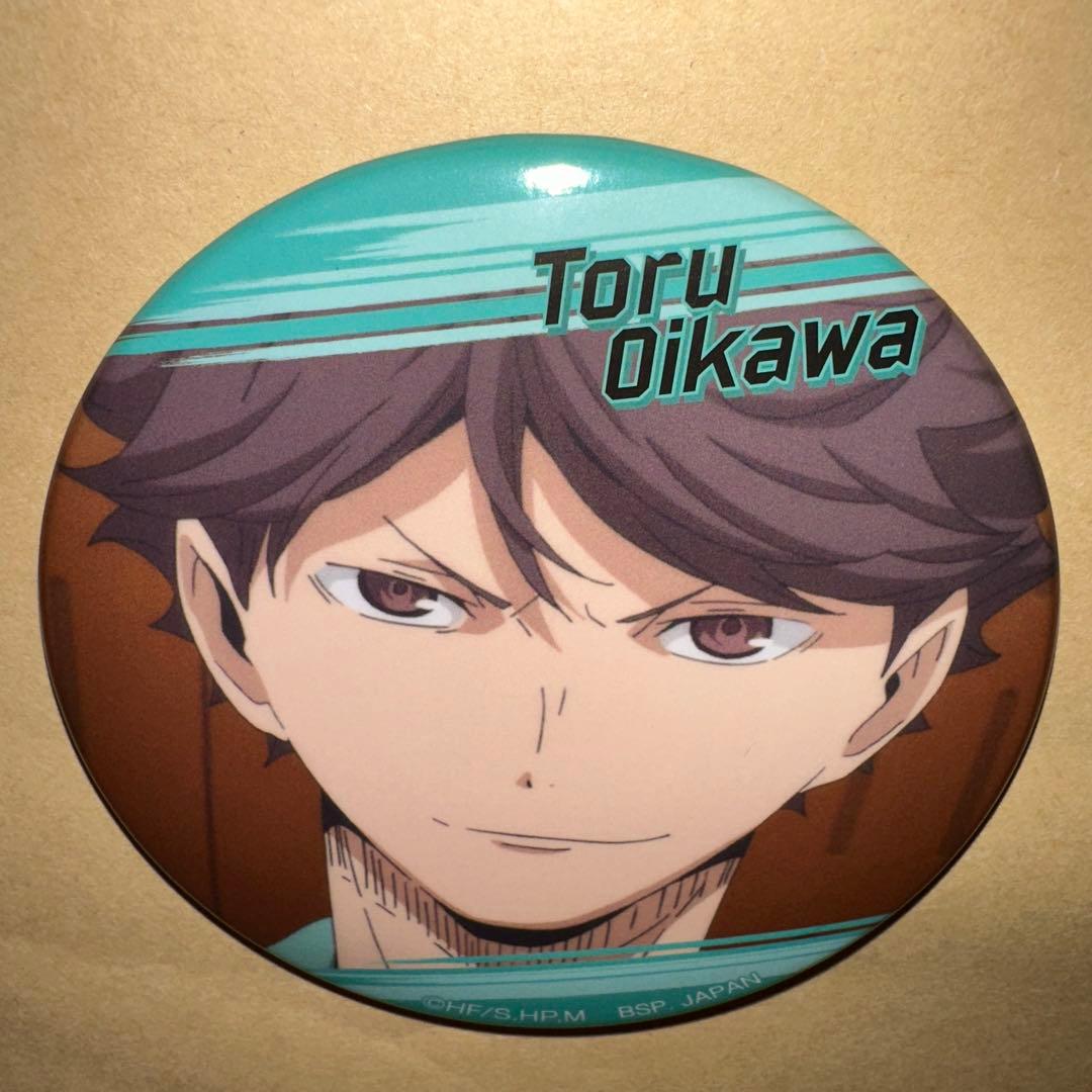 ハイキュー！！　一番カフェ　及川徹　缶バッジ