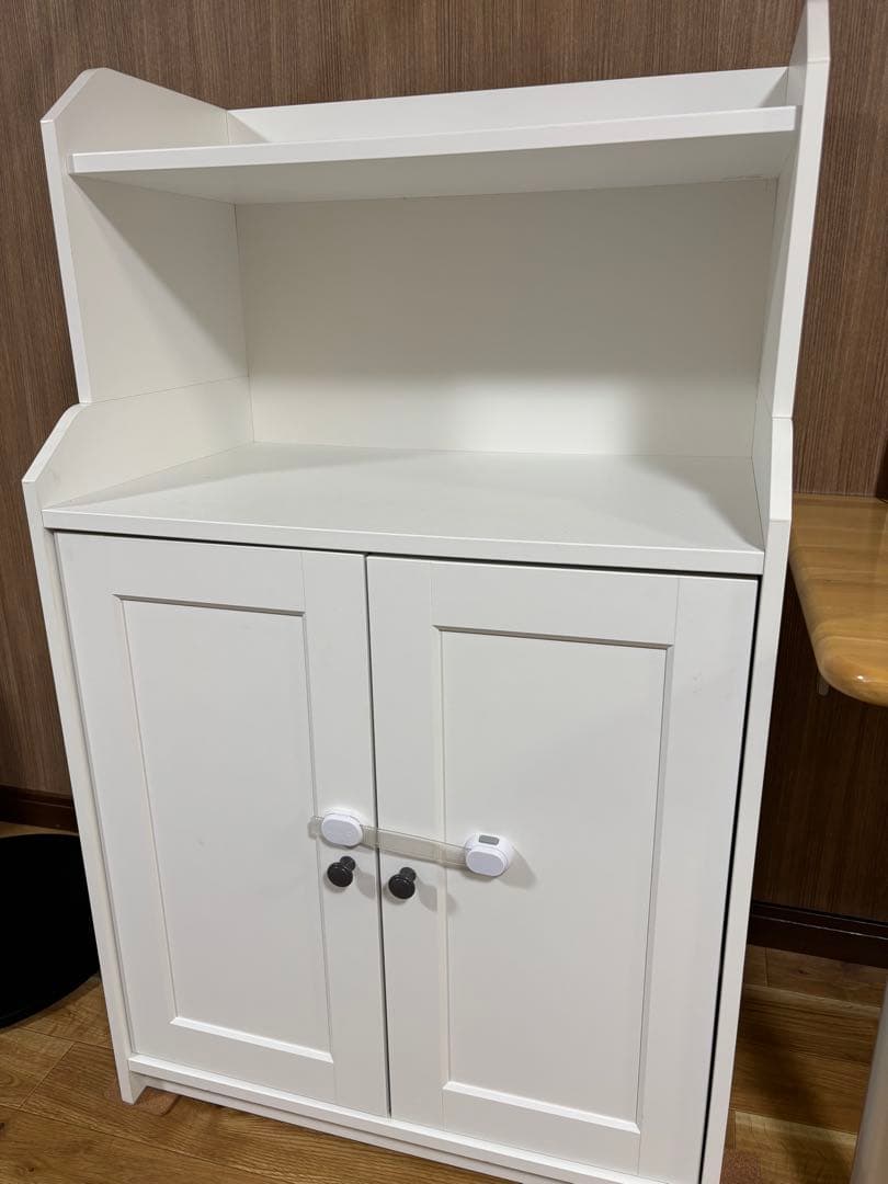 IKEA HAUGA ハウガ キャビネット ホワイト 70x116 cm