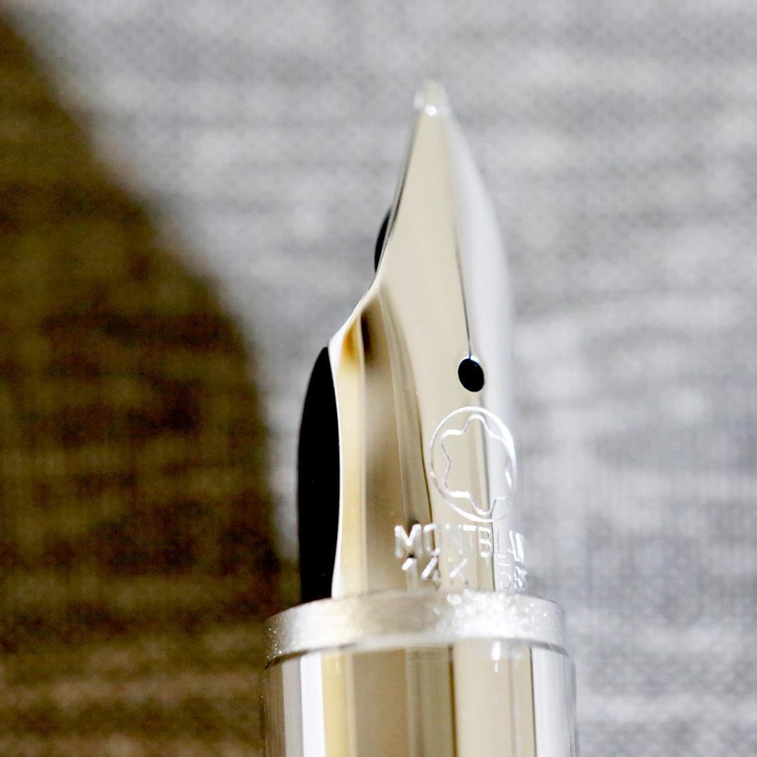 【極美品 送料込み】モンブラン 万年筆 スターウォーカー メタルドゥエ