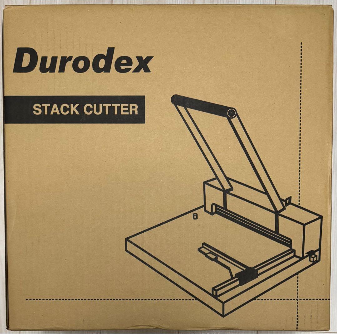 国産裁断機 デューロデックス スタックカッター 200DX 折りたたみ可能