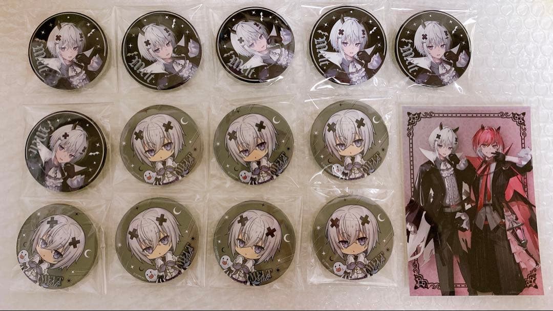 めておら ハロウィン 缶バッジ メルトくん セット