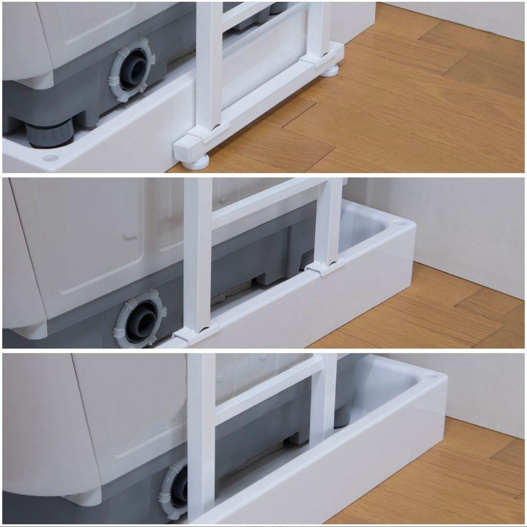 【みかんさま専用】ニトリ　突っ張り式ランドリーラック　ホワイト