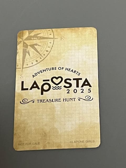 藤*也様 ME:I 佐々木心菜 KOKONA トレジャーハント LAPOSTA2