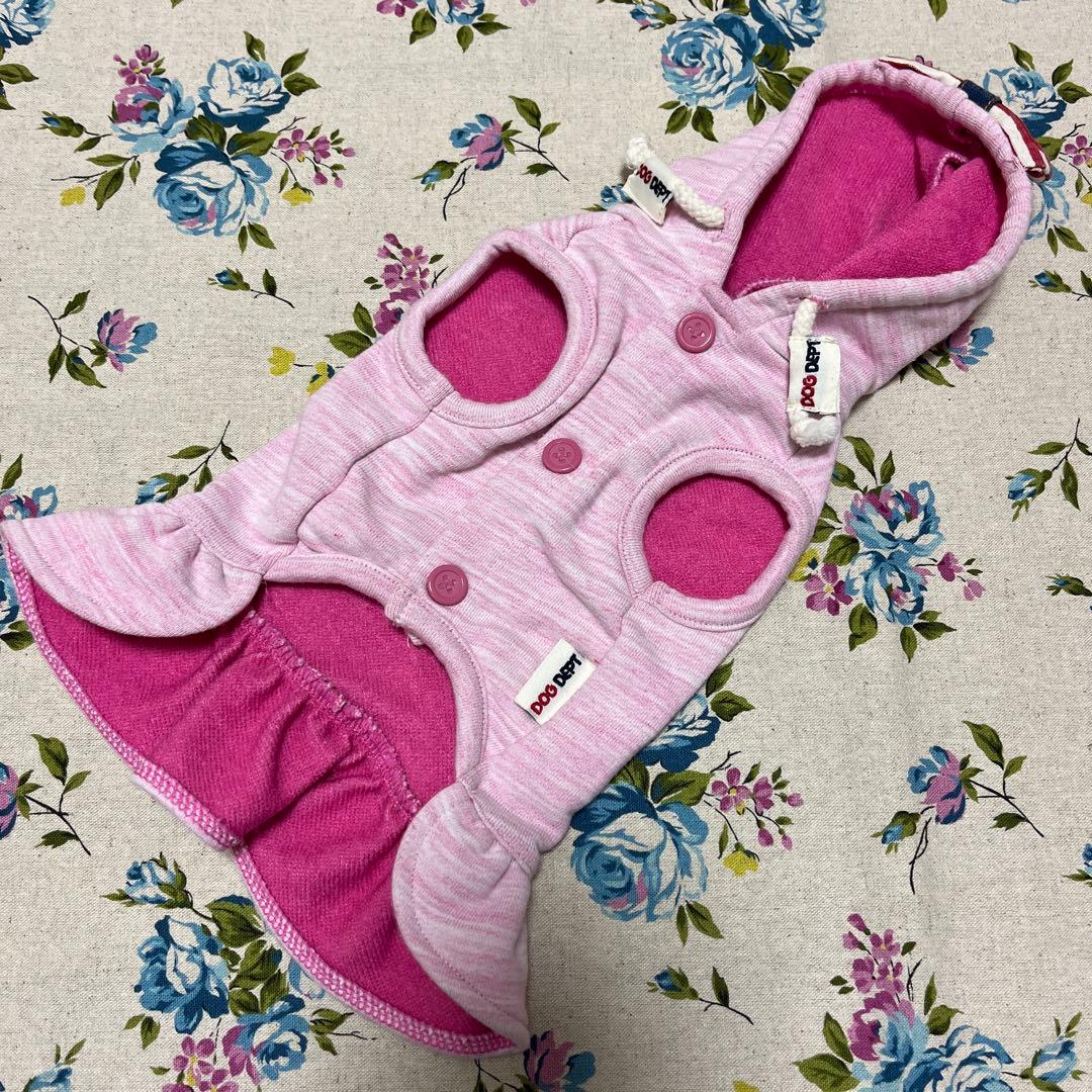 ドッグデプト 女の子 4枚セット ワンピース ニット ジャンバースカート デニム