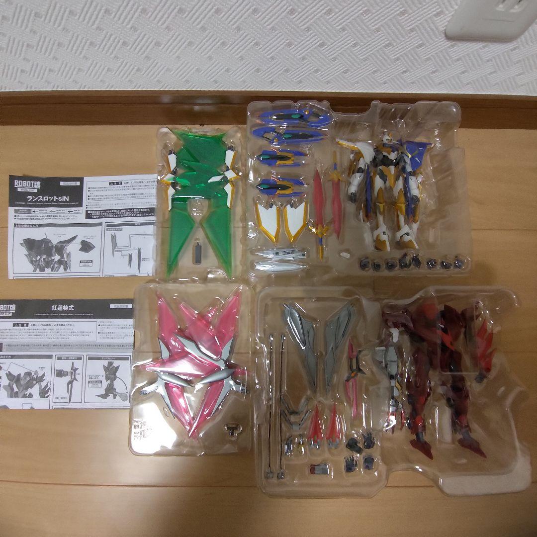 ROBOT魂　ランスロットSiN　紅蓮特式　パーツ欠品無し