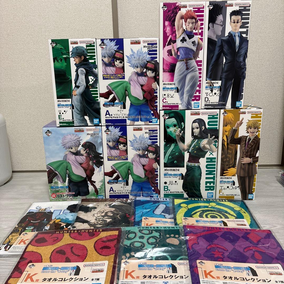 《一番くじHUNTER×HUNTER》✨フィギュア&K賞フルコンプリート♪
